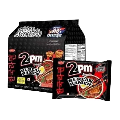 2pm Korean Ramen Noodles -100g(Pack of 5)