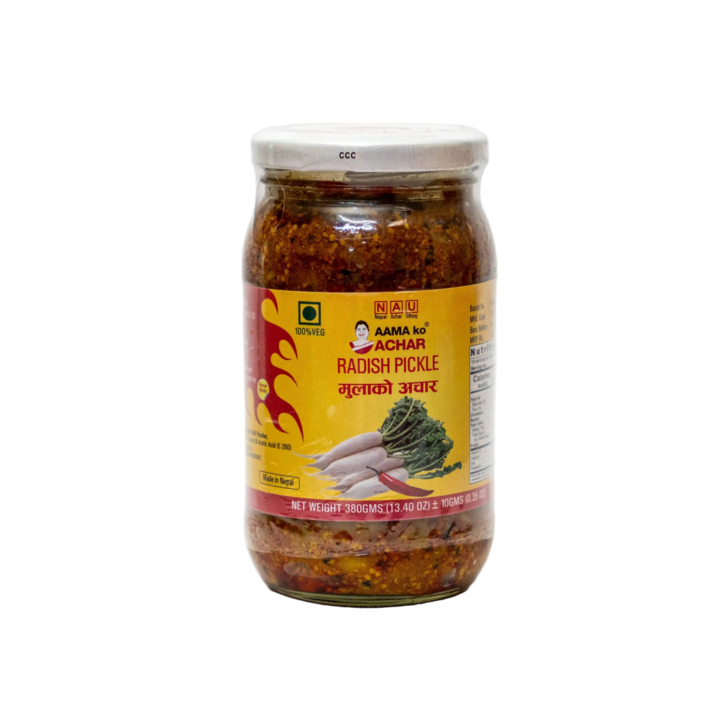 AAMA ko ACHAR Mula ko Achar (RADDISH PICKLE)