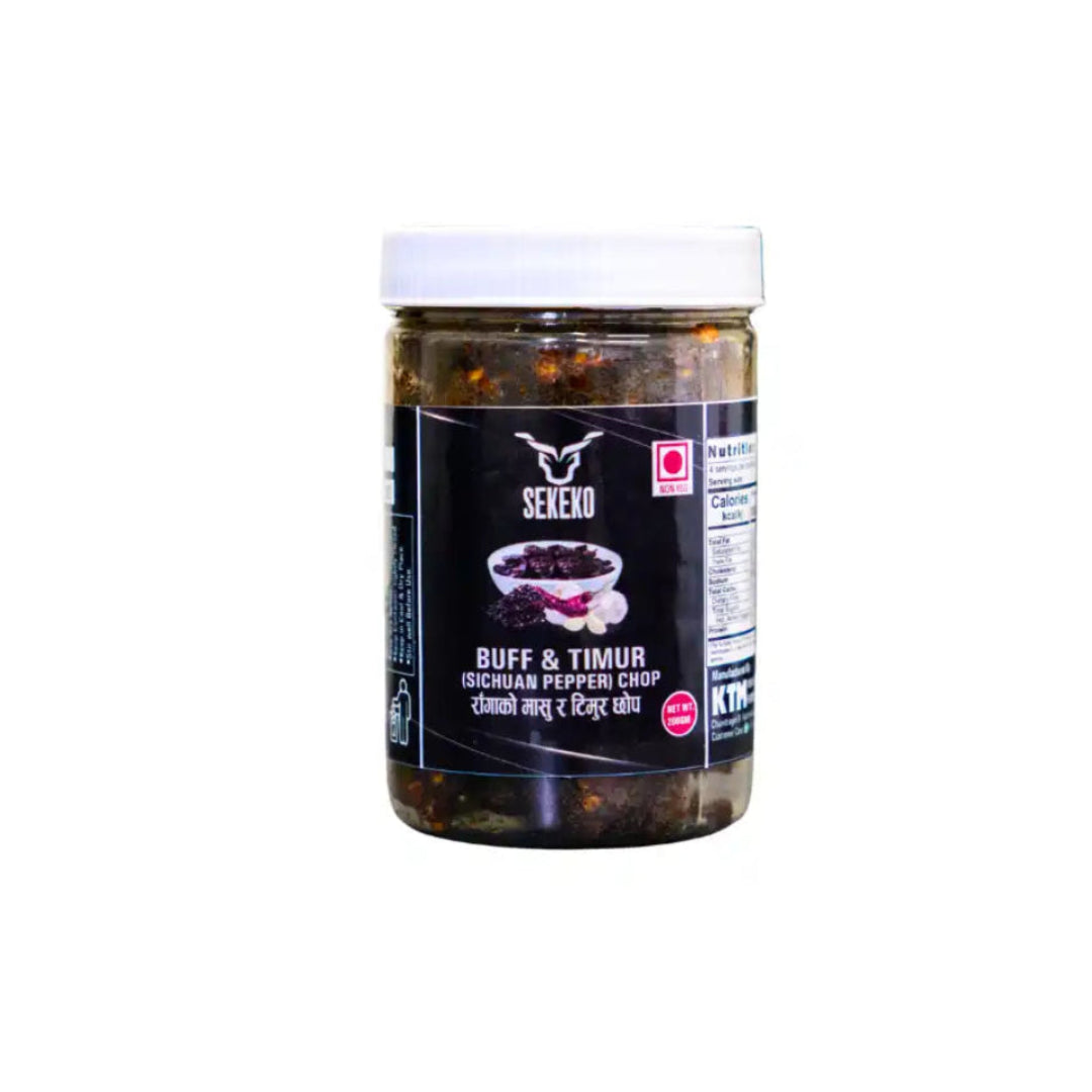 SEKEKO Buff & Timur Chop (Buff & Sichuan Pepper Pickle)