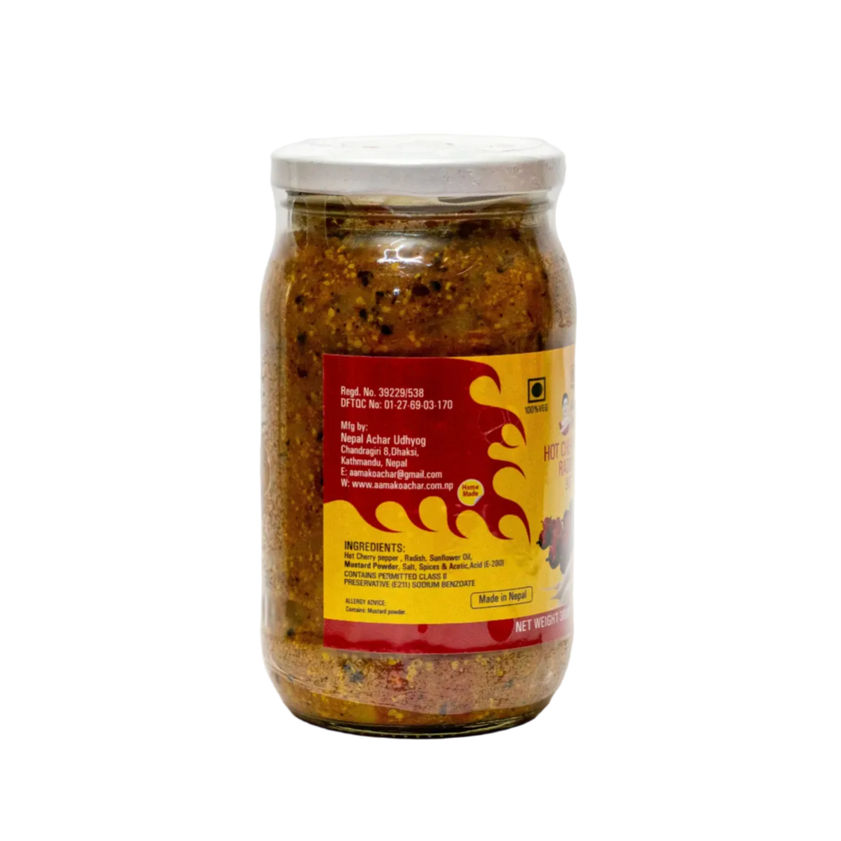 AAMA ko ACHAR Dalle & Mula ko Achar (HOT CHERRY PEPPER & RADISH PICKLE)