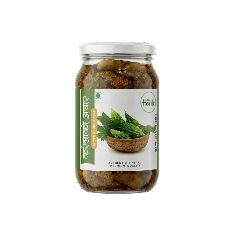 Harilo Karelako Achar(BitterGourd Pickle)
