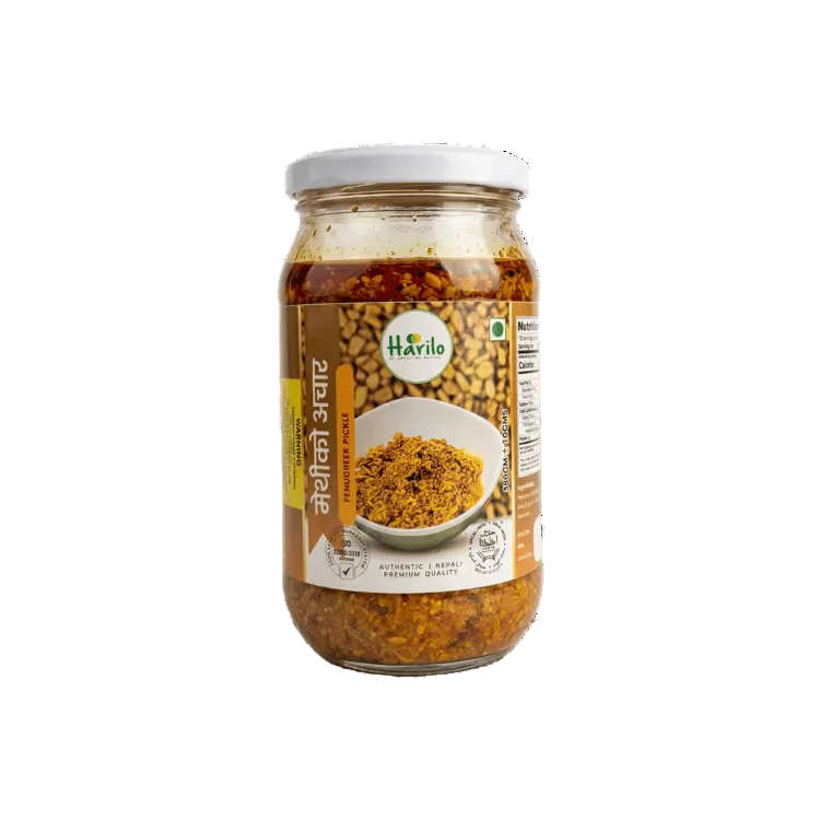 Harilo Methiko Achar (Fenugreek Pickle)