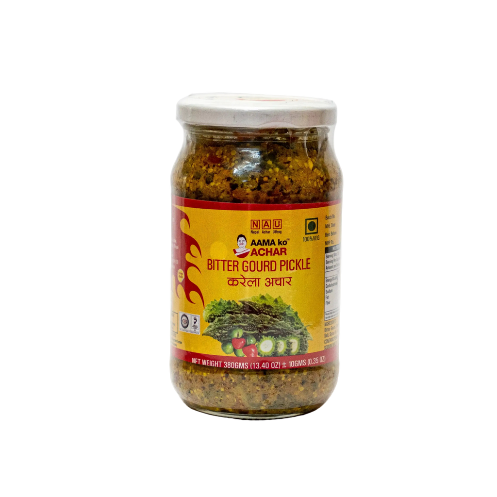 AAMA ko ACHAR Karela ko Achar(BITTER GOURD PICKLE)