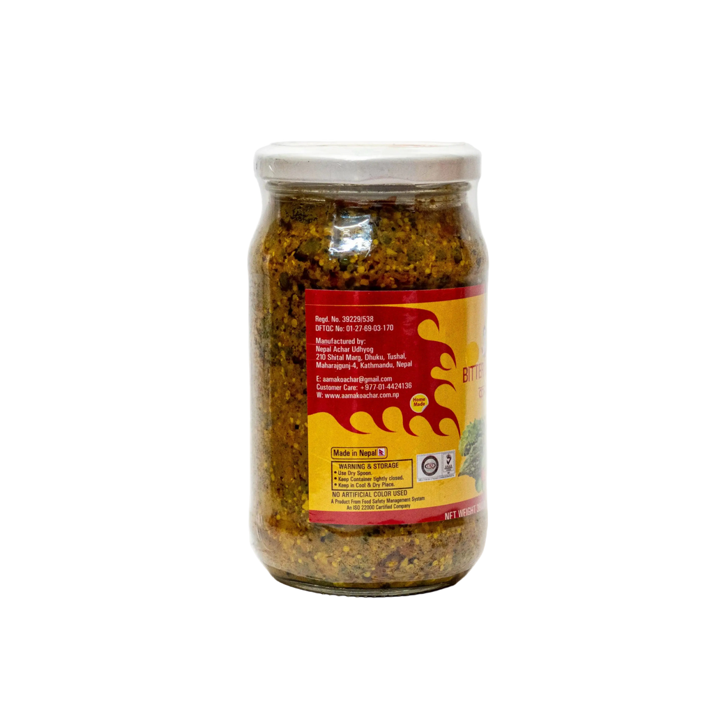 AAMA ko ACHAR Karela ko Achar(BITTER GOURD PICKLE)