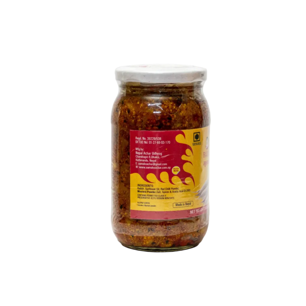 AAMA ko ACHAR Mula ko Achar (RADDISH PICKLE)
