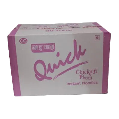 Wai Wai Quick Chicken Pizza Noodles - 60g (30 pkts)